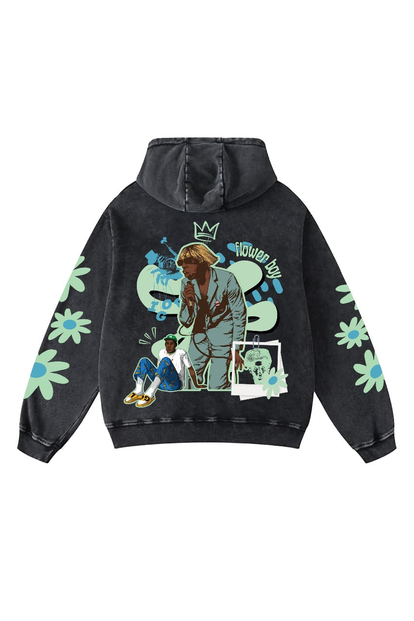 FLOWER BOY OVERSIZED HOODIE